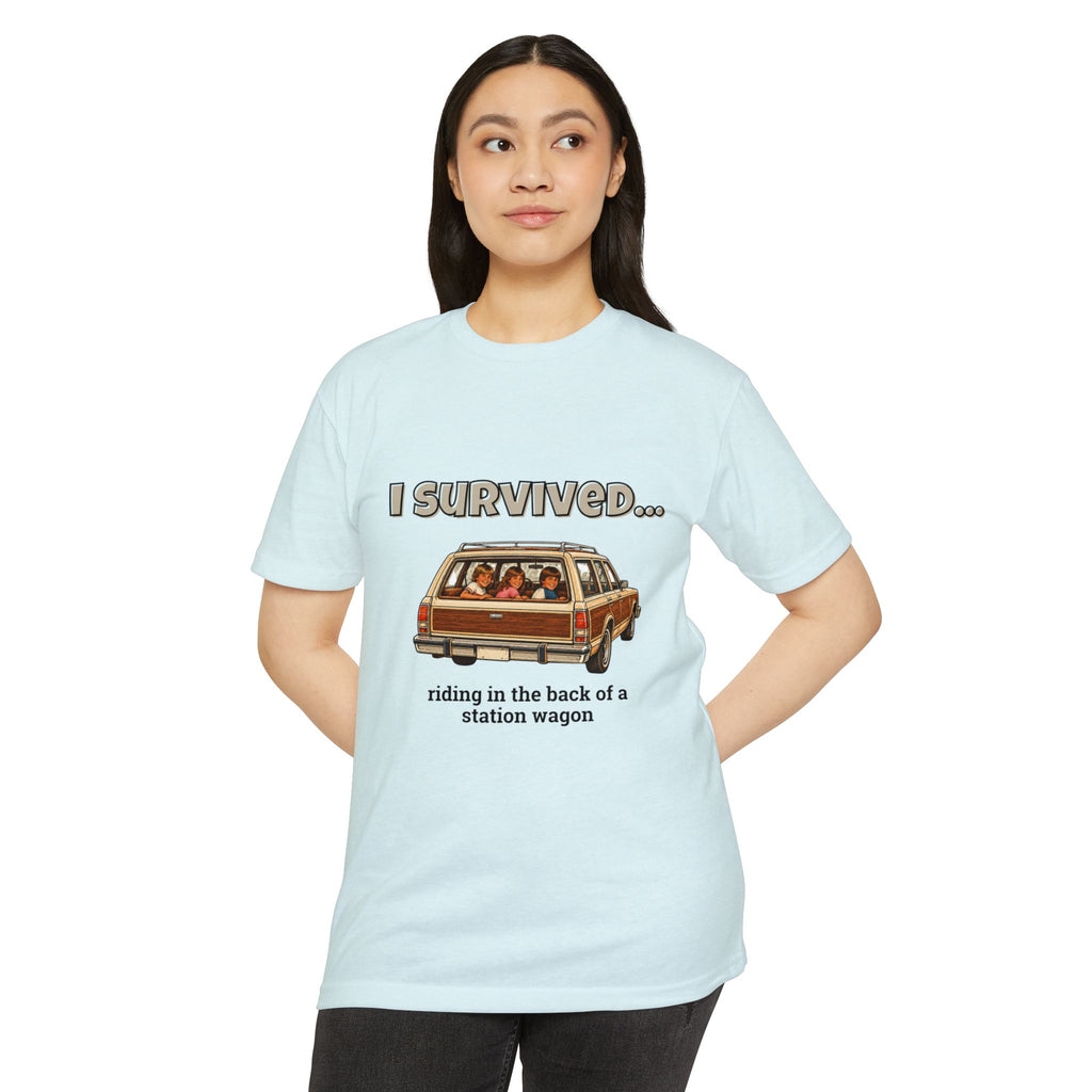 I Survived…Riding in the Back of a Station Wagon | Retro T-Shirt