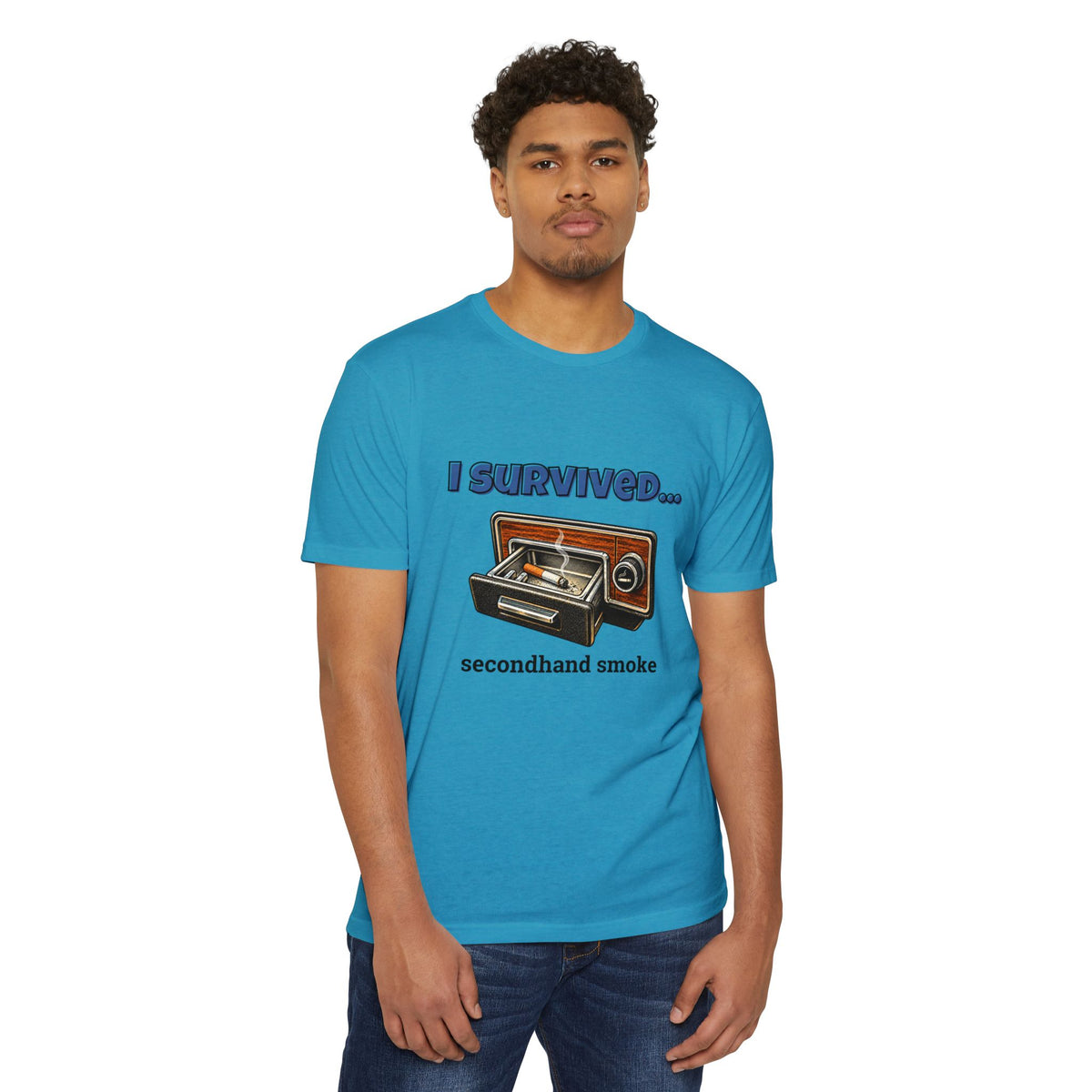 I Survived...Secondhand Smoke | Retro T-Shirt