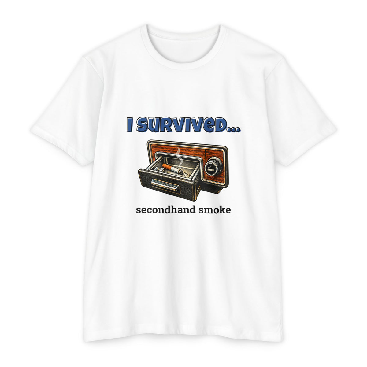 I Survived...Secondhand Smoke | Retro T-Shirt