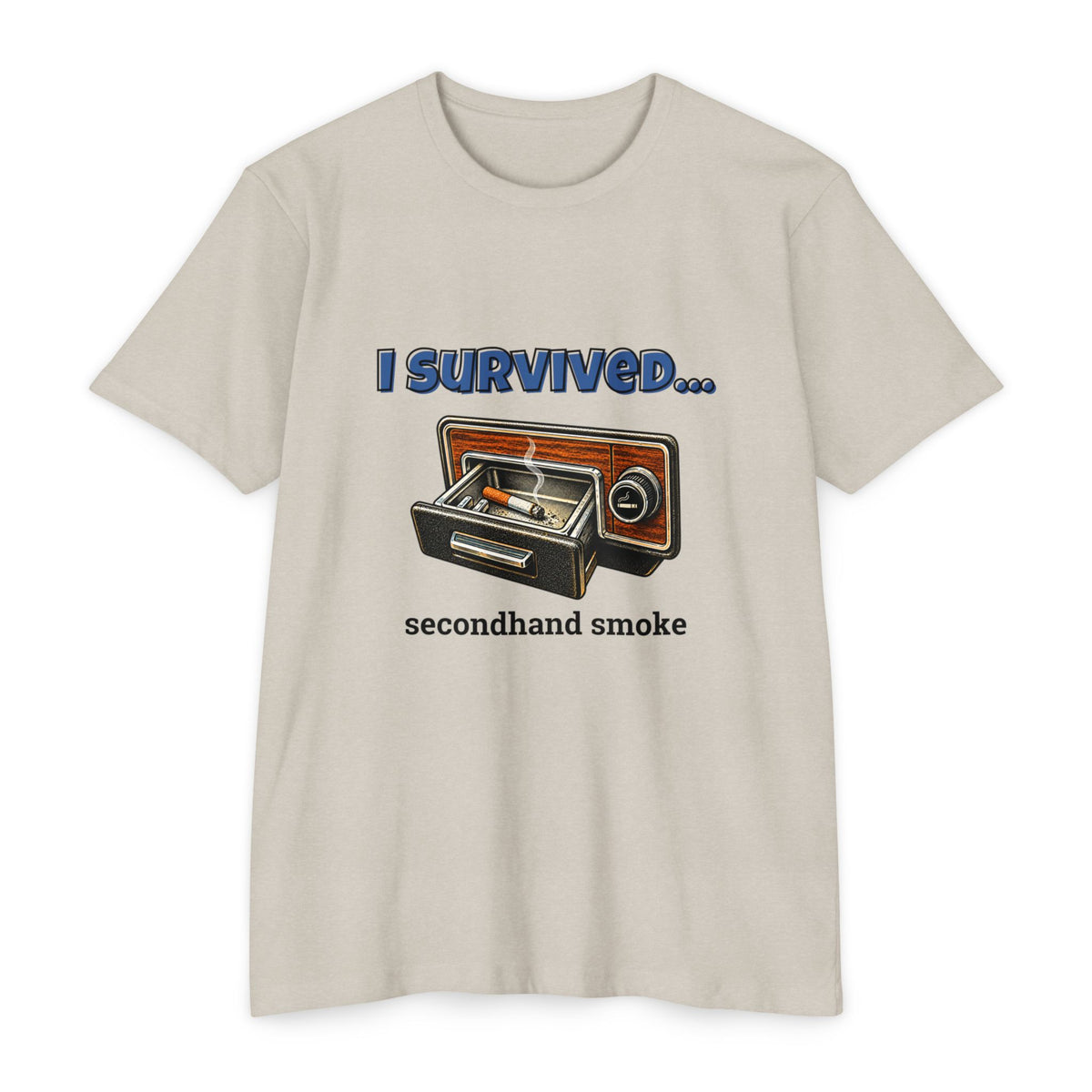 I Survived...Secondhand Smoke | Retro T-Shirt