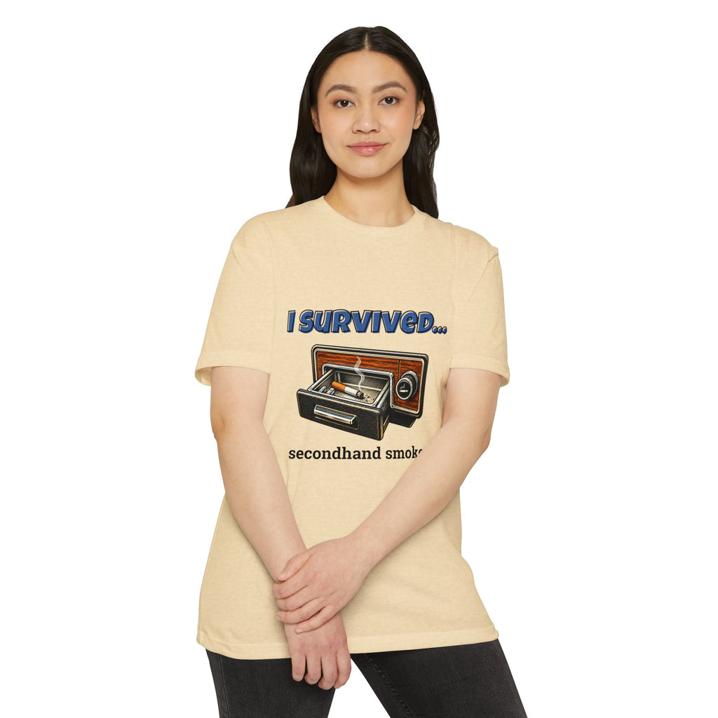 I Survived...Secondhand Smoke | Retro T-Shirt