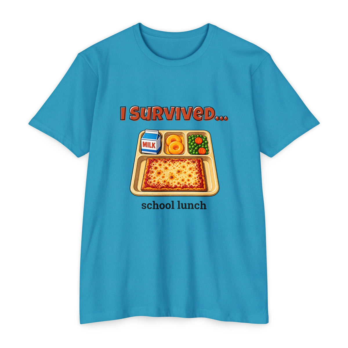 I Survived...School Lunch | Retro T-Shirt