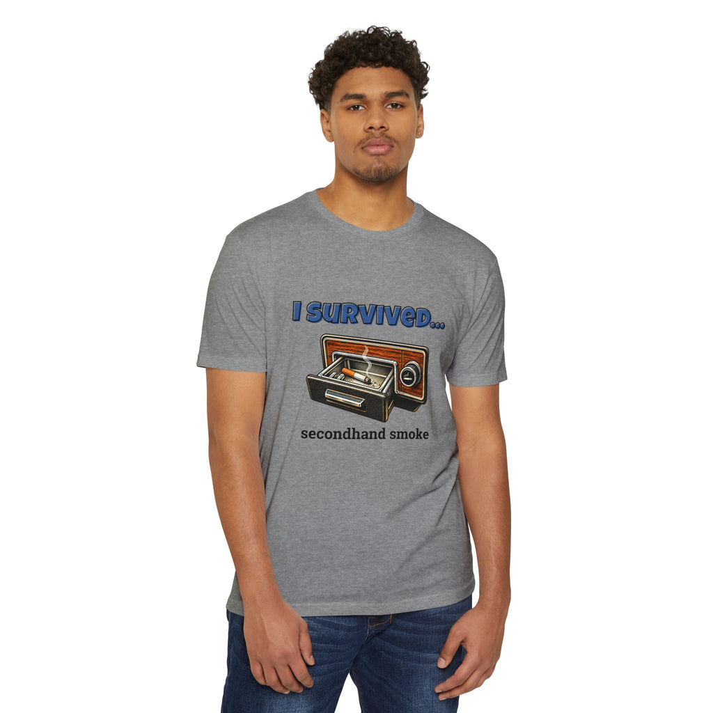I Survived...Secondhand Smoke | Retro T-Shirt