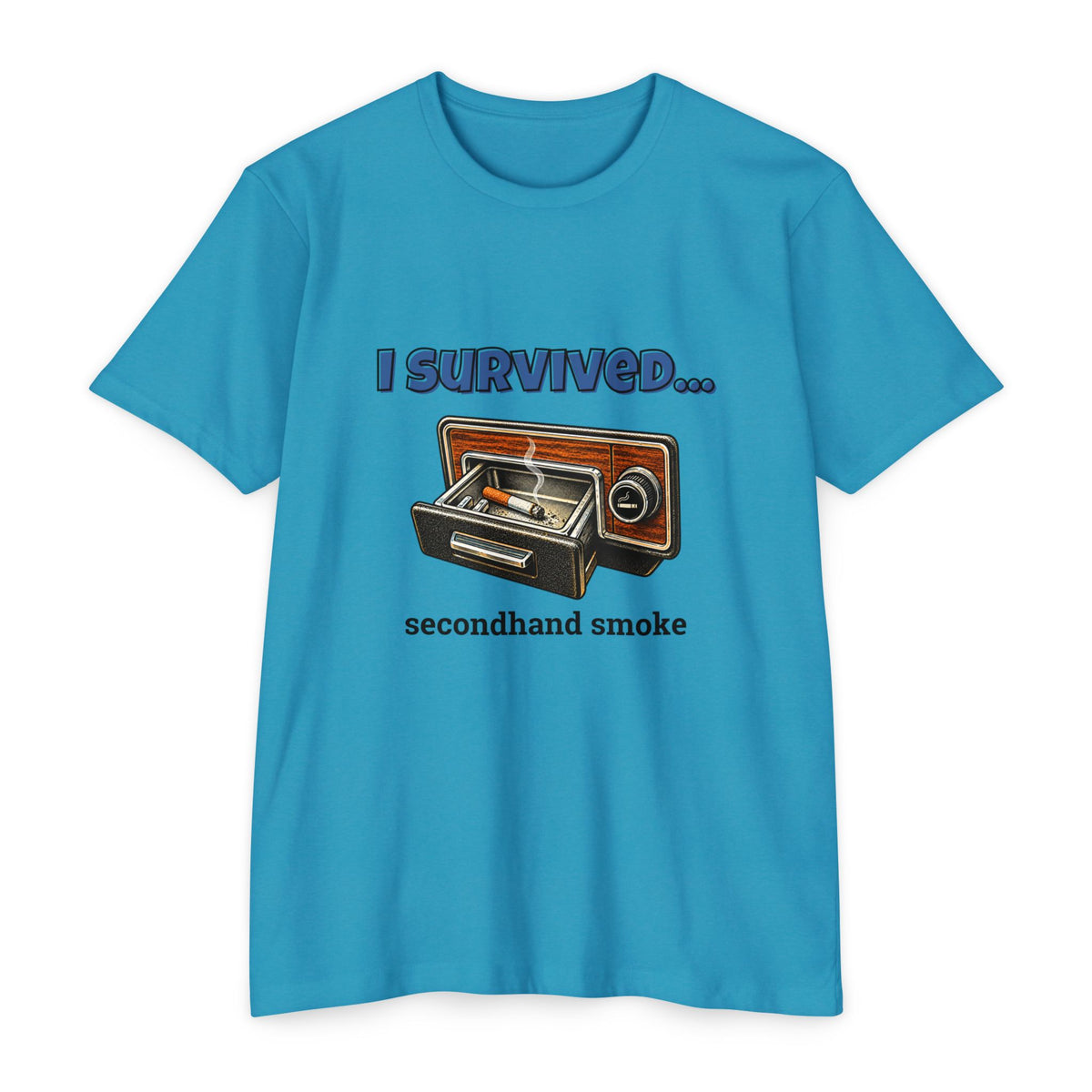 I Survived...Secondhand Smoke | Retro T-Shirt