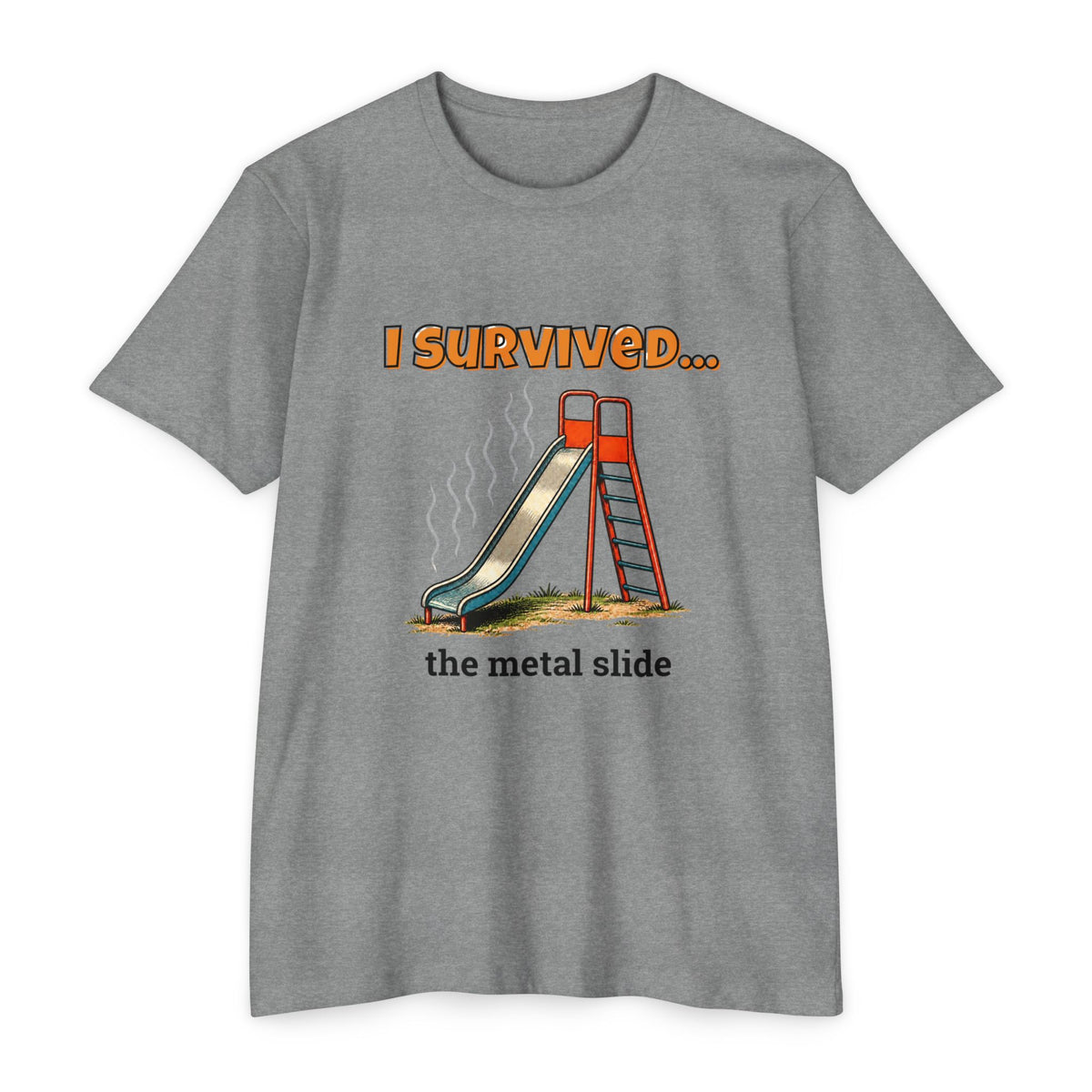 I Survived…The Metal Slide | Retro T-Shirt