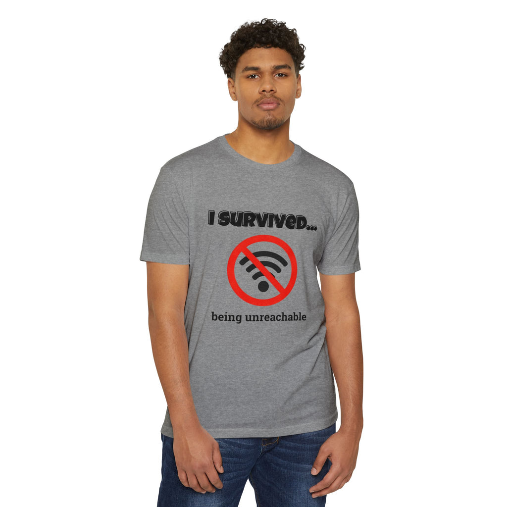 I Survived…Being Unreachable | Retro T-Shirt