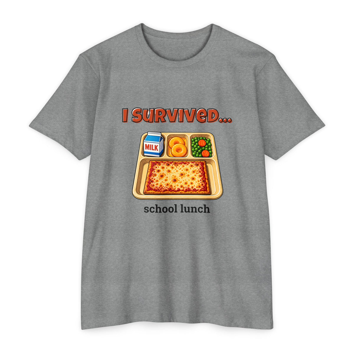 I Survived...School Lunch | Retro T-Shirt
