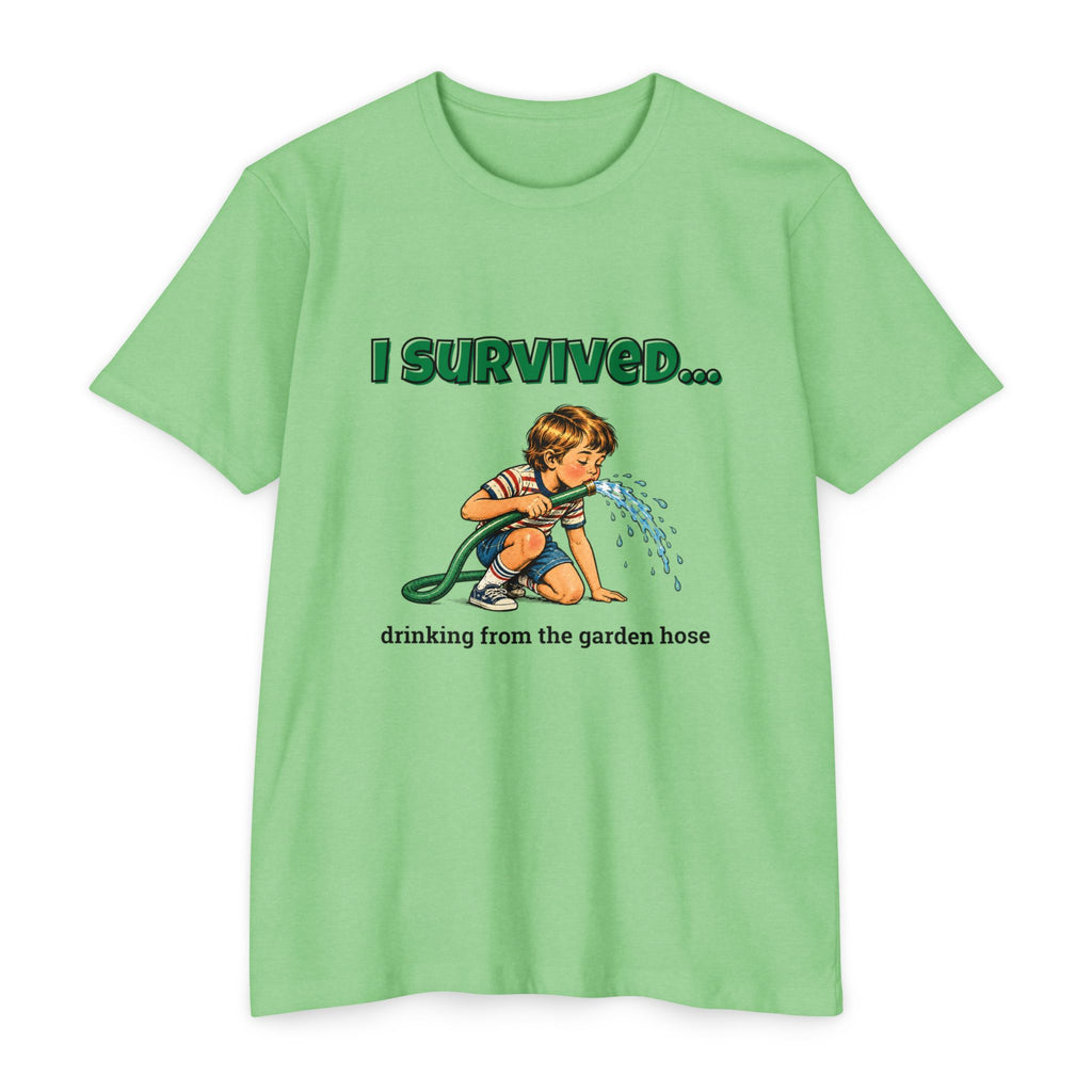 I Survived…Drinking from the Garden Hose | Retro T-Shirt