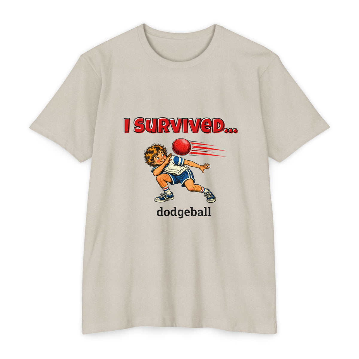 I Survived…Dodgeball | Retro T-Shirt