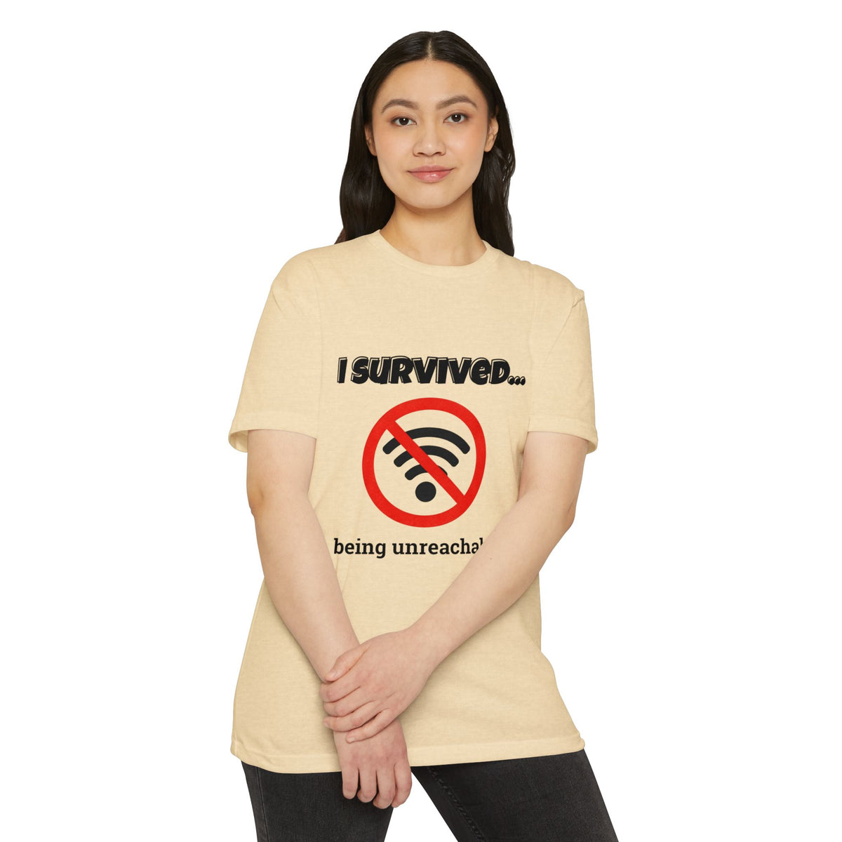 I Survived…Being Unreachable | Retro T-Shirt