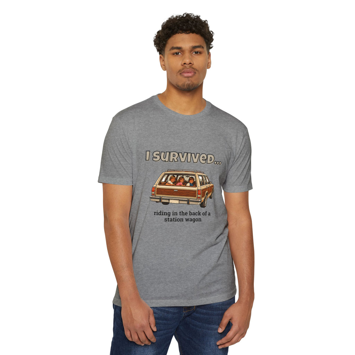 I Survived…Riding in the Back of a Station Wagon | Retro T-Shirt