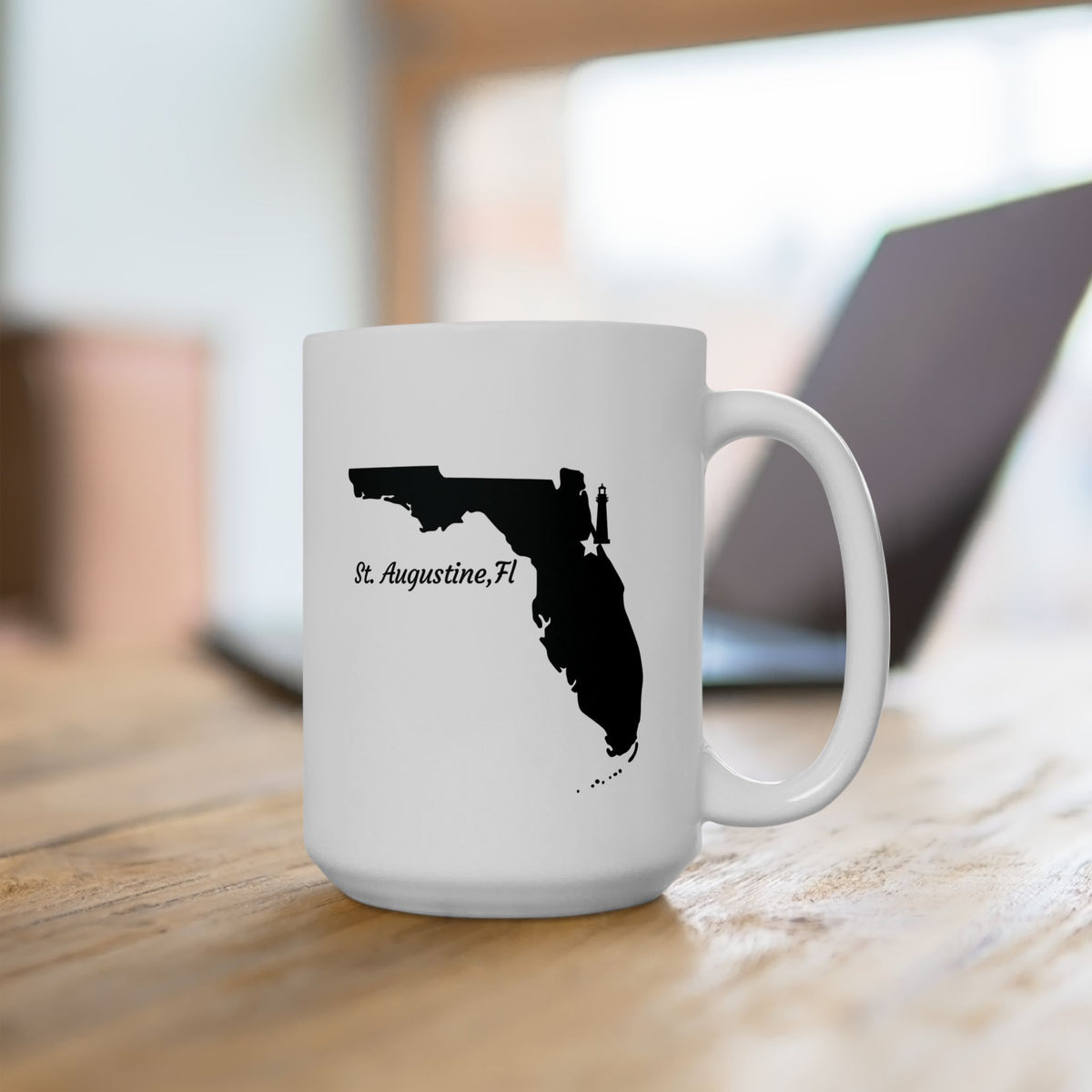 St Augustine Florida Souvenir Ceramic Mug 15oz