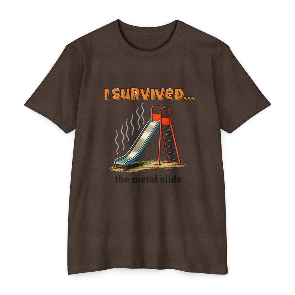 I Survived…The Metal Slide | Retro T-Shirt
