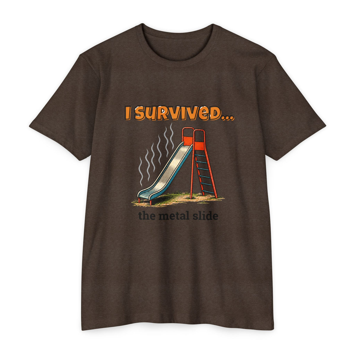 I Survived…The Metal Slide | Retro T-Shirt