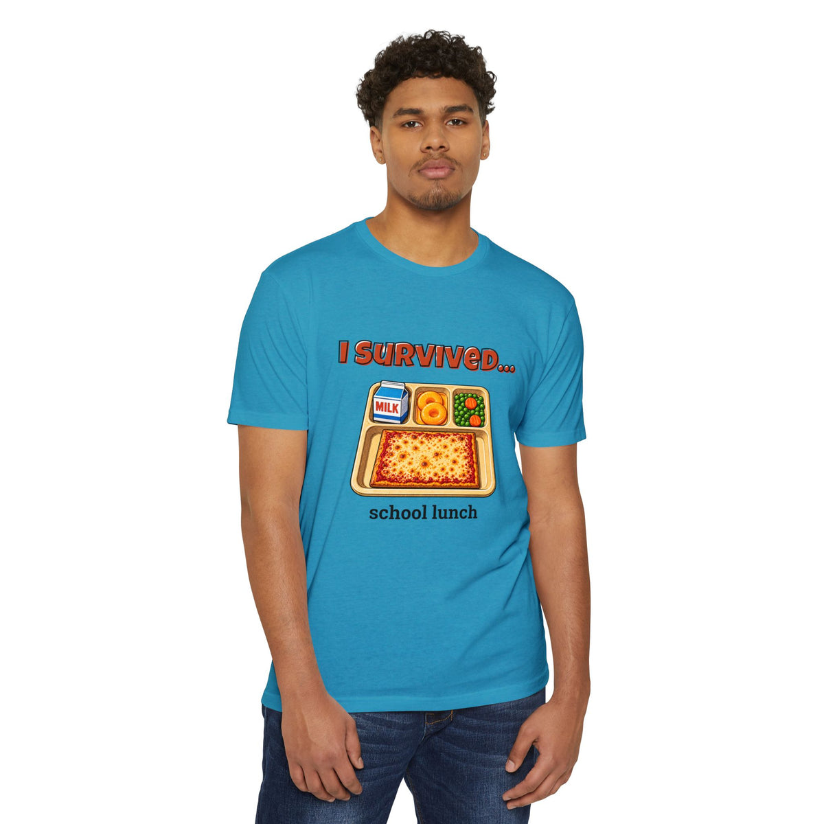 I Survived...School Lunch | Retro T-Shirt