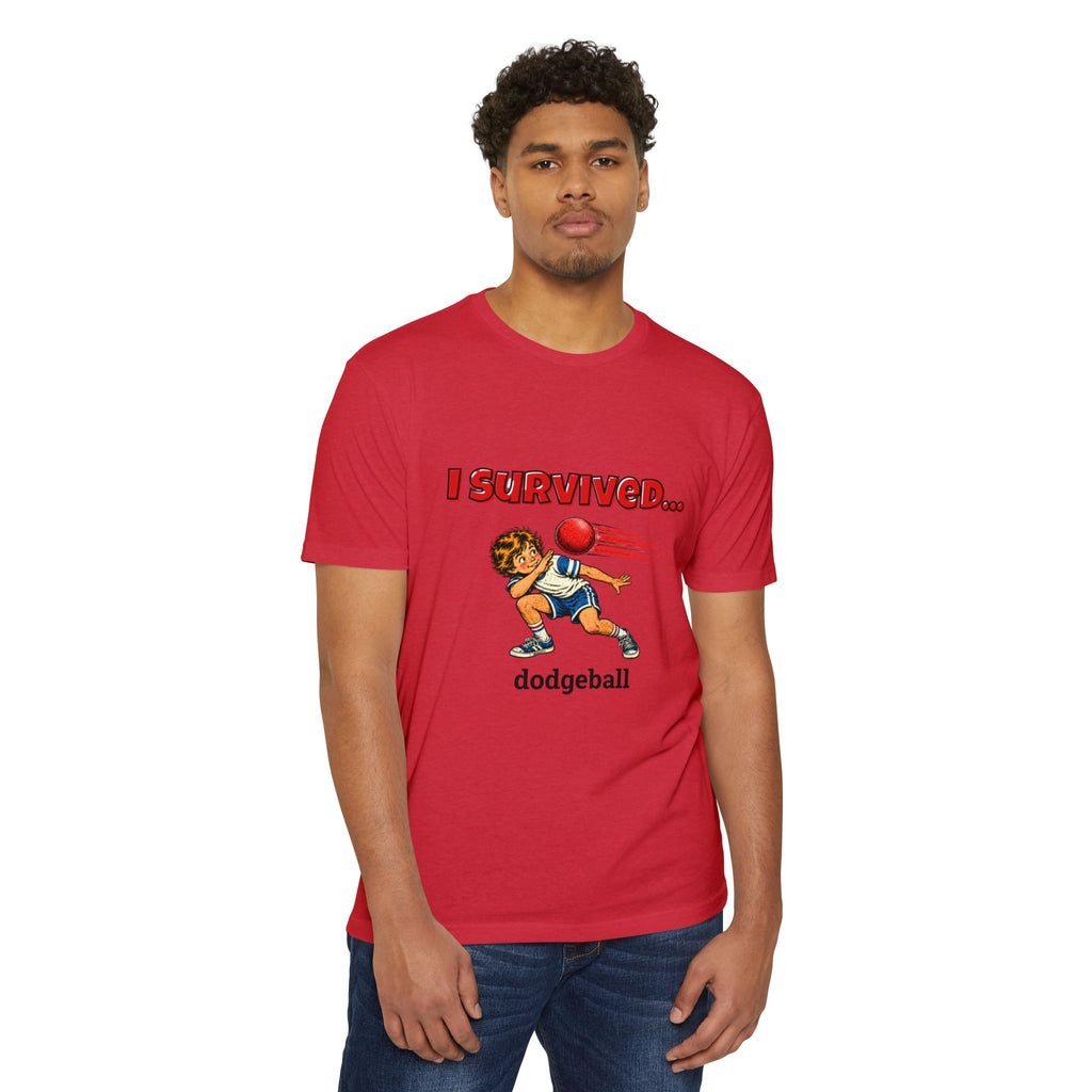 I Survived…Dodgeball | Retro T-Shirt