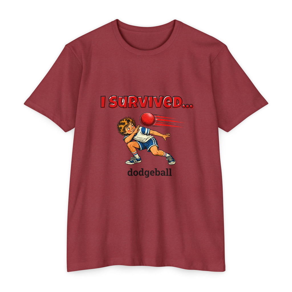 I Survived…Dodgeball | Retro T-Shirt