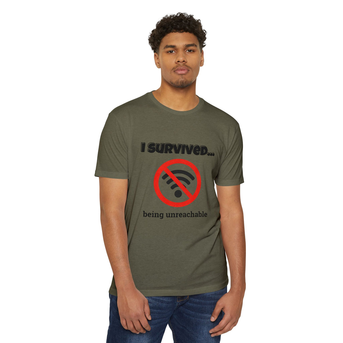 I Survived…Being Unreachable | Retro T-Shirt