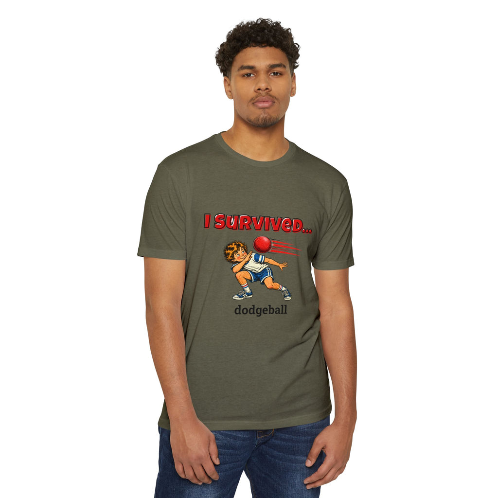 I Survived…Dodgeball | Retro T-Shirt