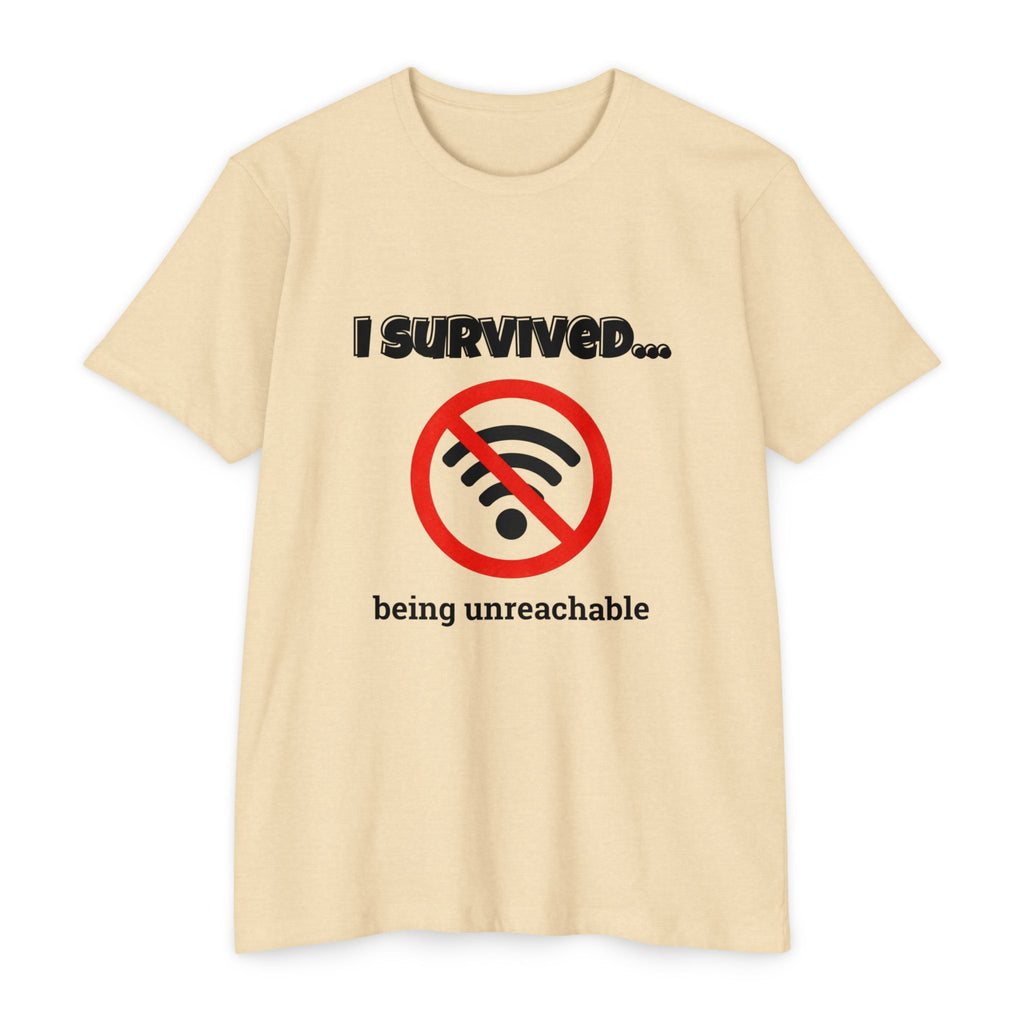 I Survived…Being Unreachable | Retro T-Shirt