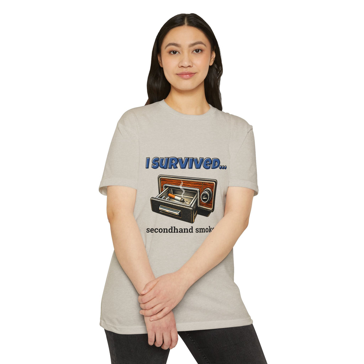I Survived...Secondhand Smoke | Retro T-Shirt